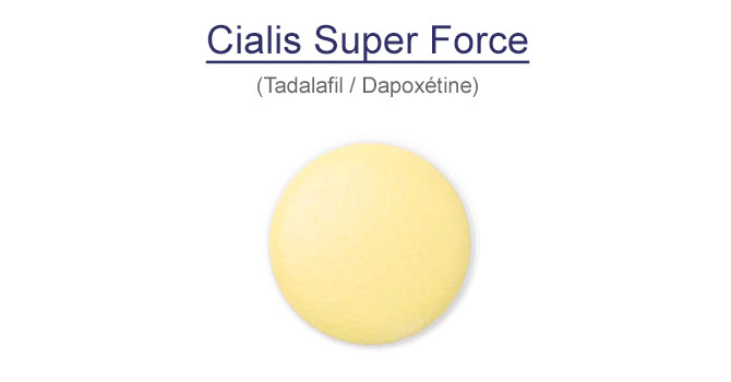 Cialis Super Force (Tadalafil / Dapoxétine)